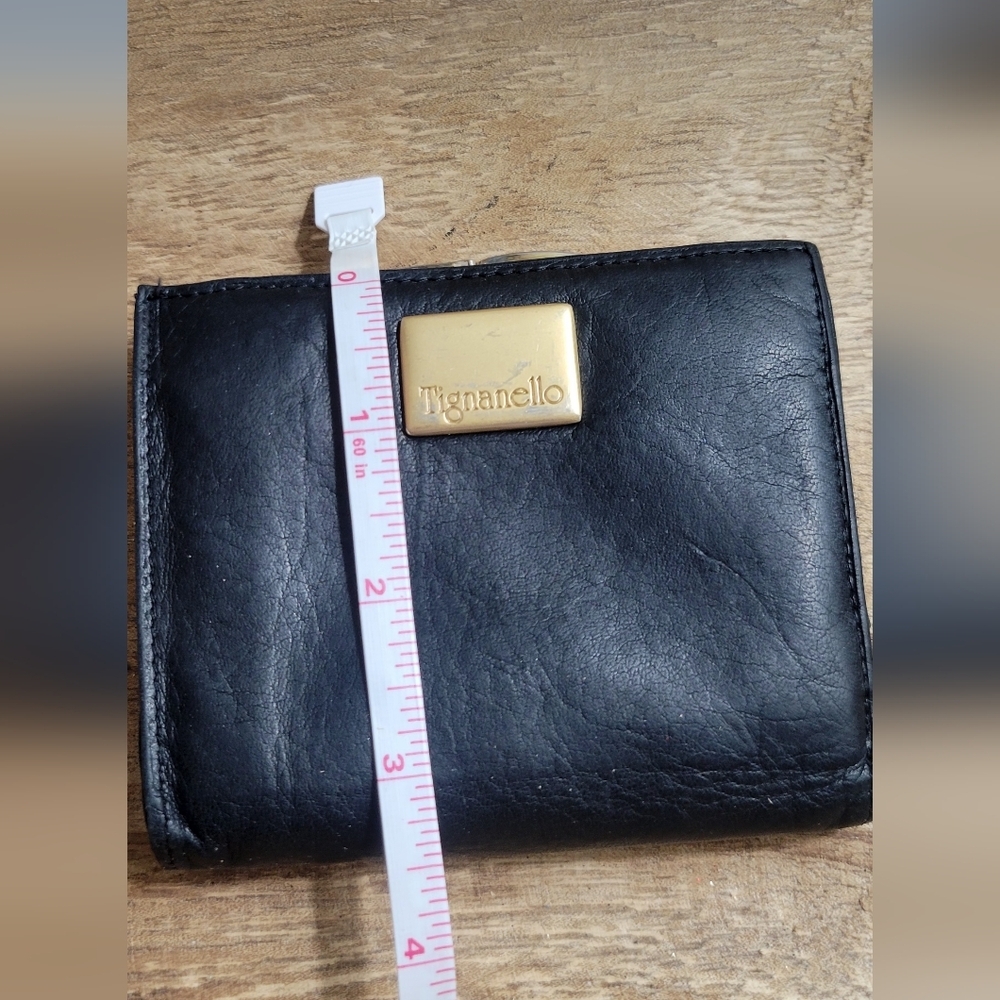 VINTAGE Tignanello 100% Leather Wallet - Picture 3 of 14